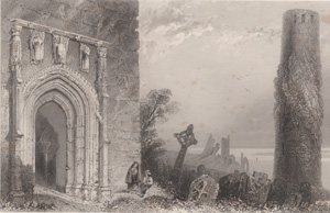 Entrance Doorway of Temple McDurmot, Clonmacnoise